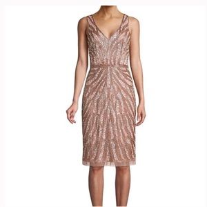 Aidan Mattox Sequin Cocktail Dress